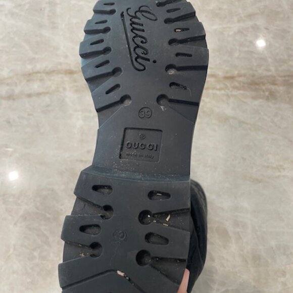 Gucci Marmont Wellington Rain Boots, Size 9 - Picture 11 of 12